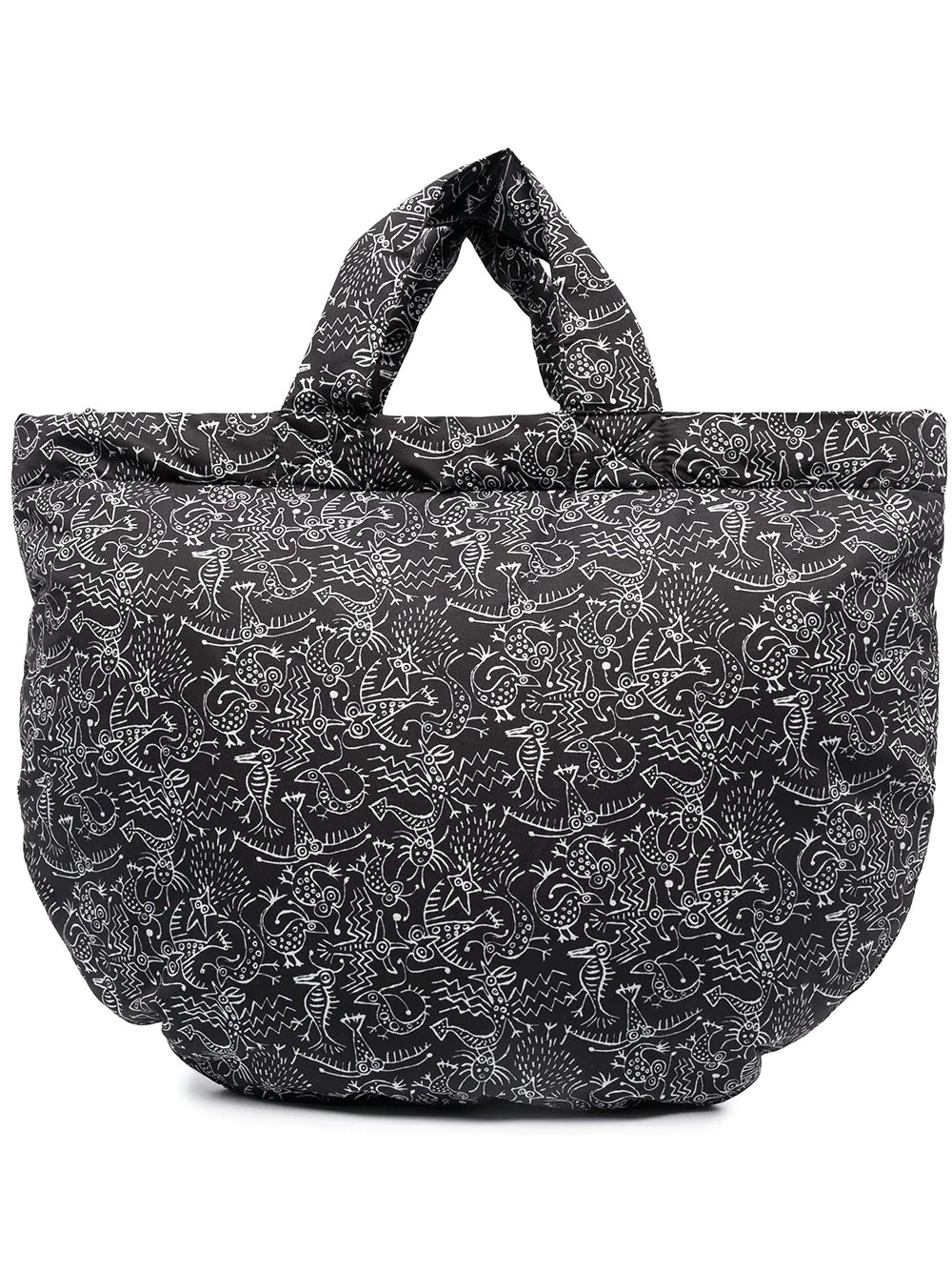 10 CORSO COMO printed tote bag - Black