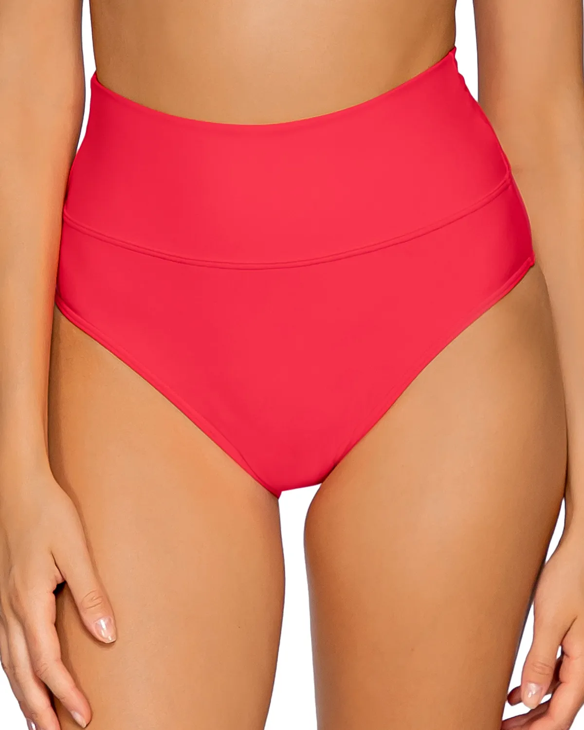 2024 Sunsets Solids Hannah High Waist Fold Over Bottom - 33Bs