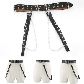 Adjustable Chain Belt Punk