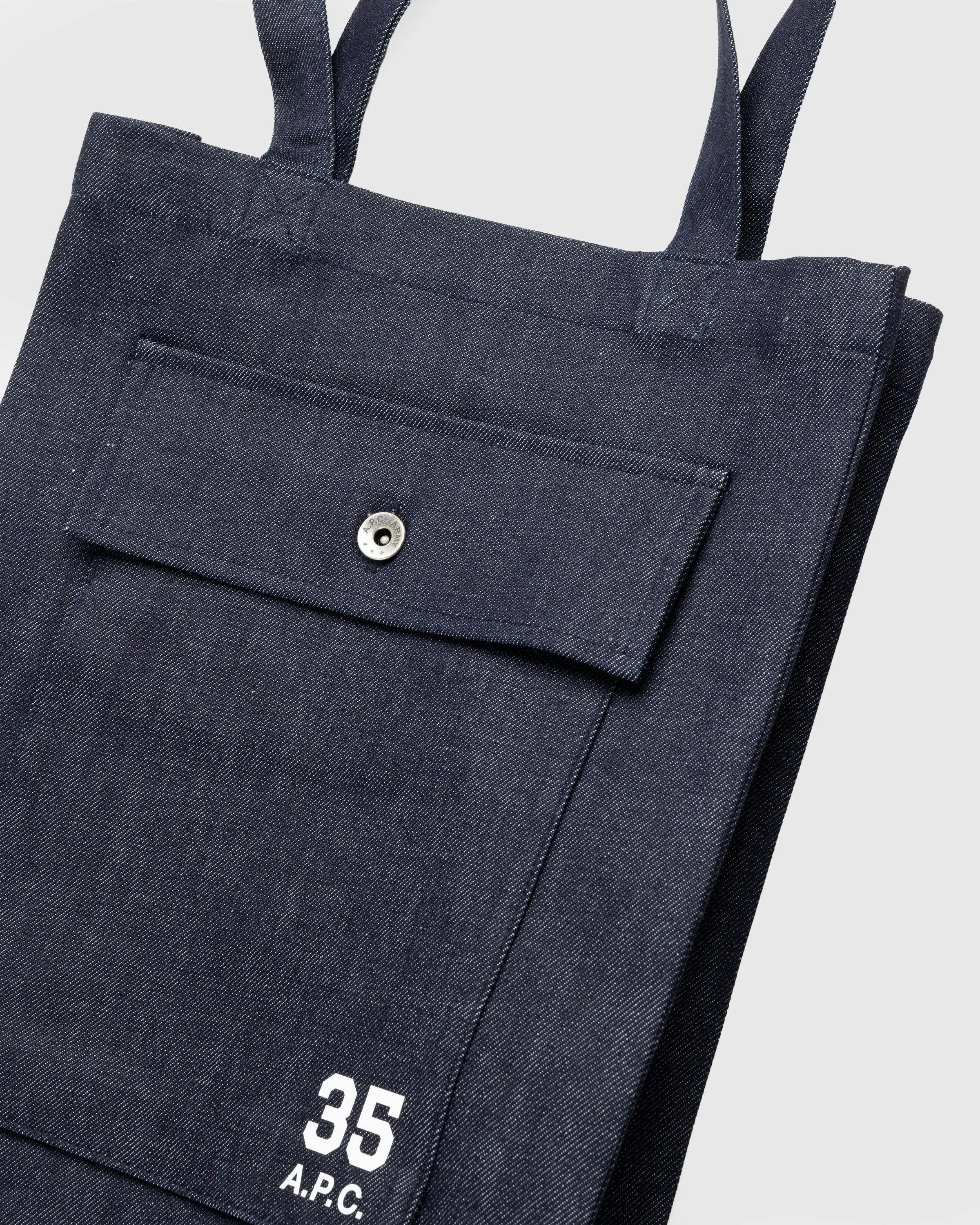 A.P.C. x Jean Touitou – Respect Tote Bag Navy | Highsnobiety Shop