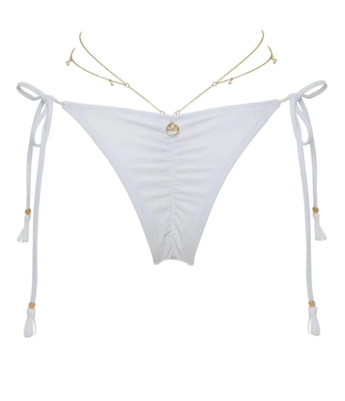 Bananhot - Chain Bottom - White