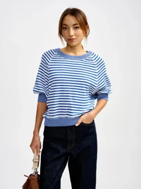 Bellerose Anglet Sweater - Blue Stripes: 3 (UK12/14)