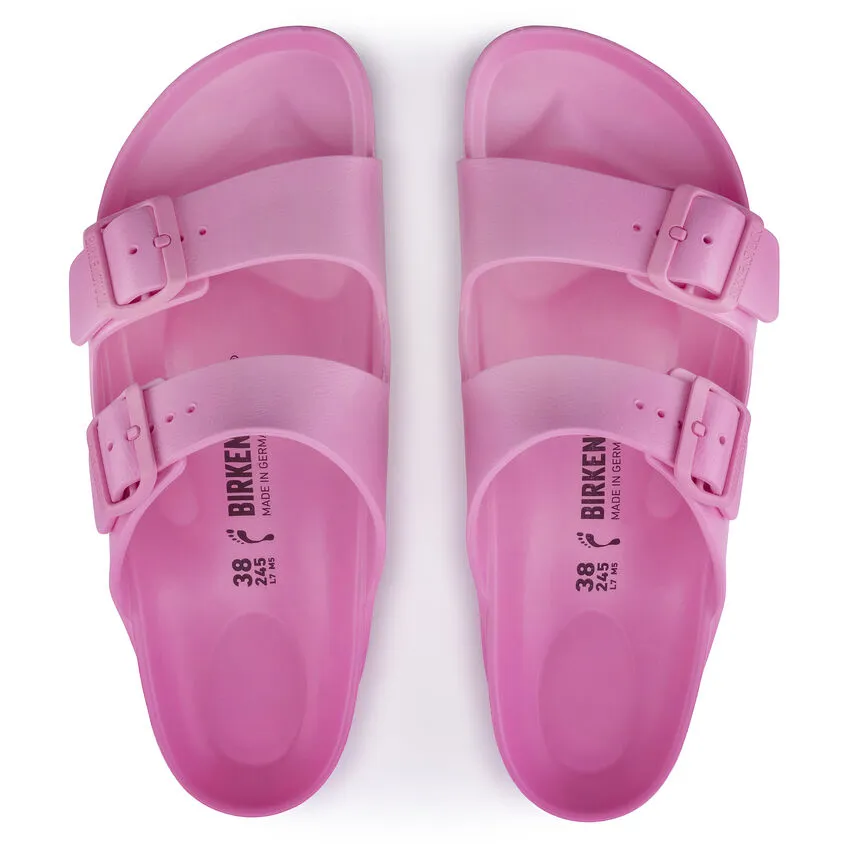 Birkenstock Women’s Arizona EVA Slide Sandals-Candy Pink