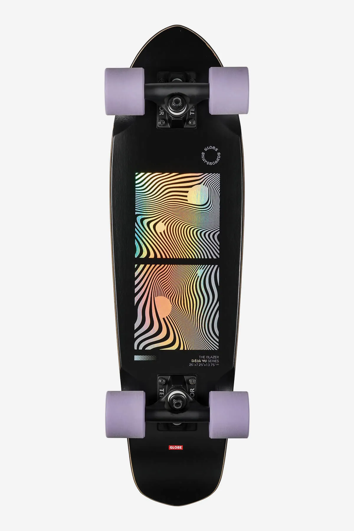 Blazer - Black/Purple - 26 Cruiserboard