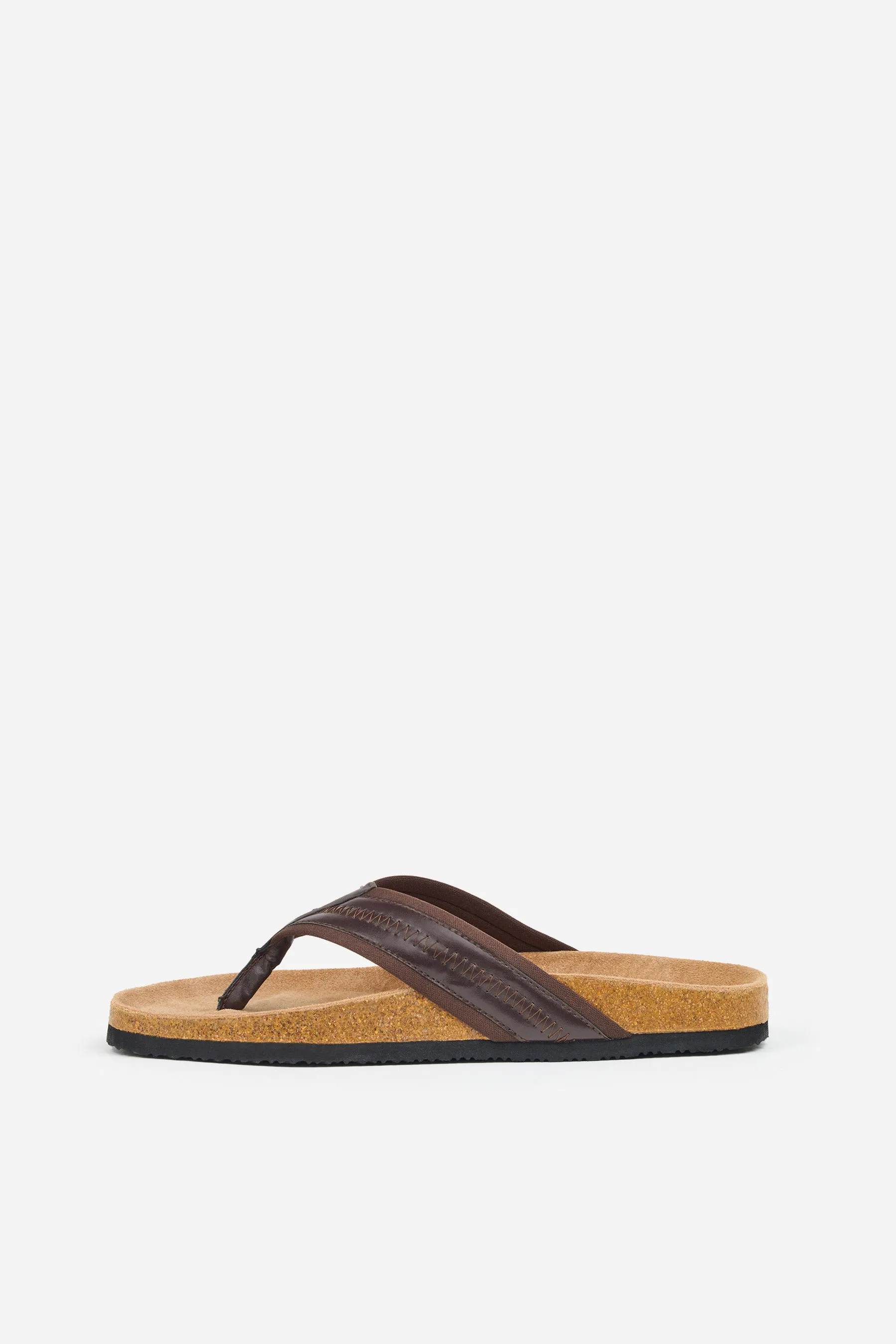 Brown Flip Flops