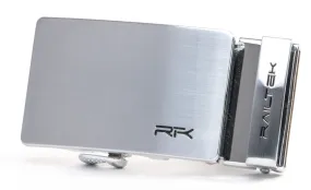 Brushed Steel Railtek Belt Buckle