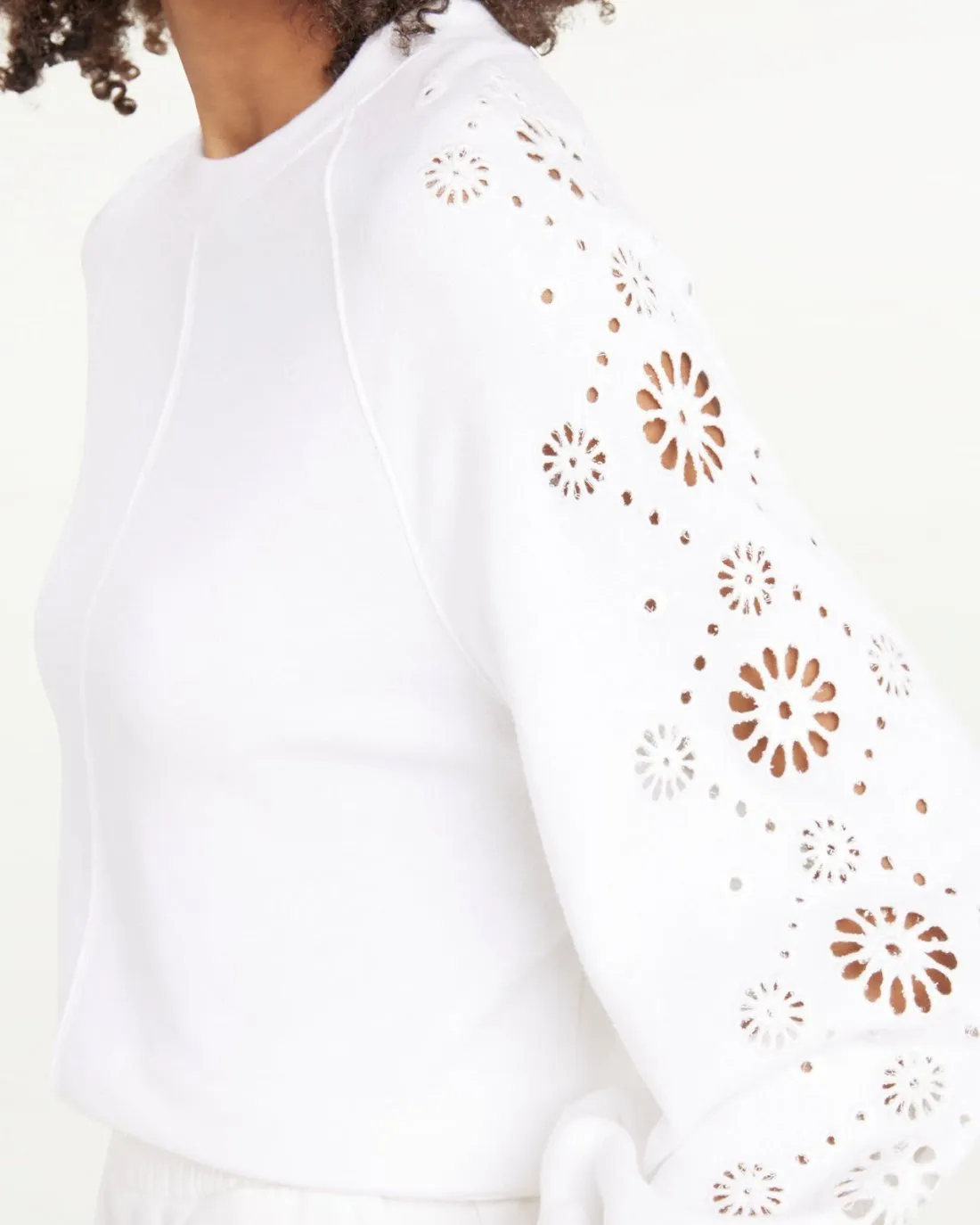 Brynn Eyelet Sweater