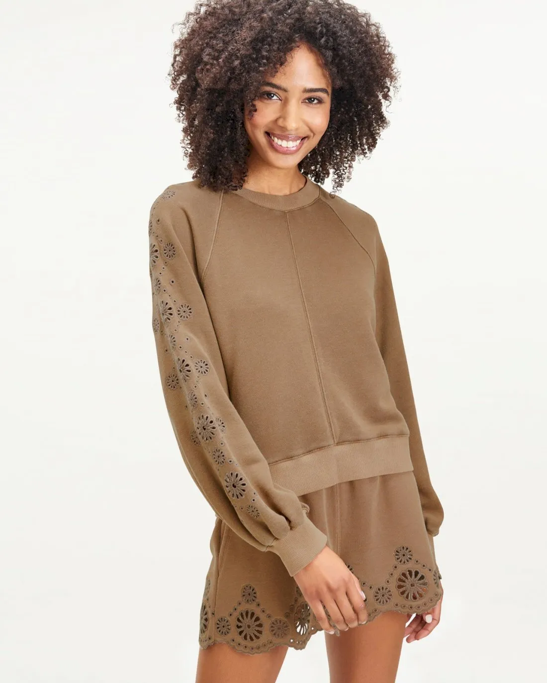 Brynn Eyelet Sweater