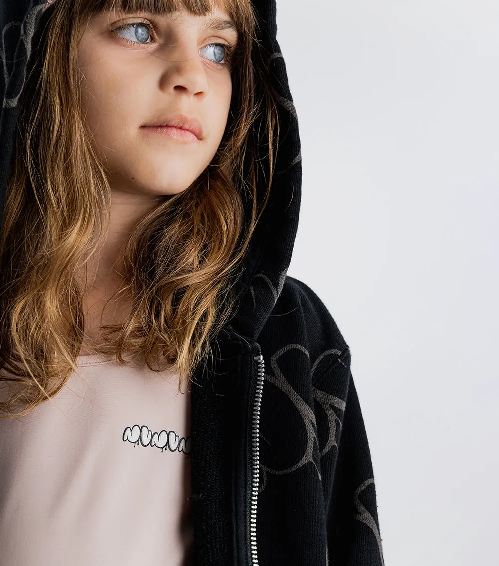 bubbly nununu zip hoodie