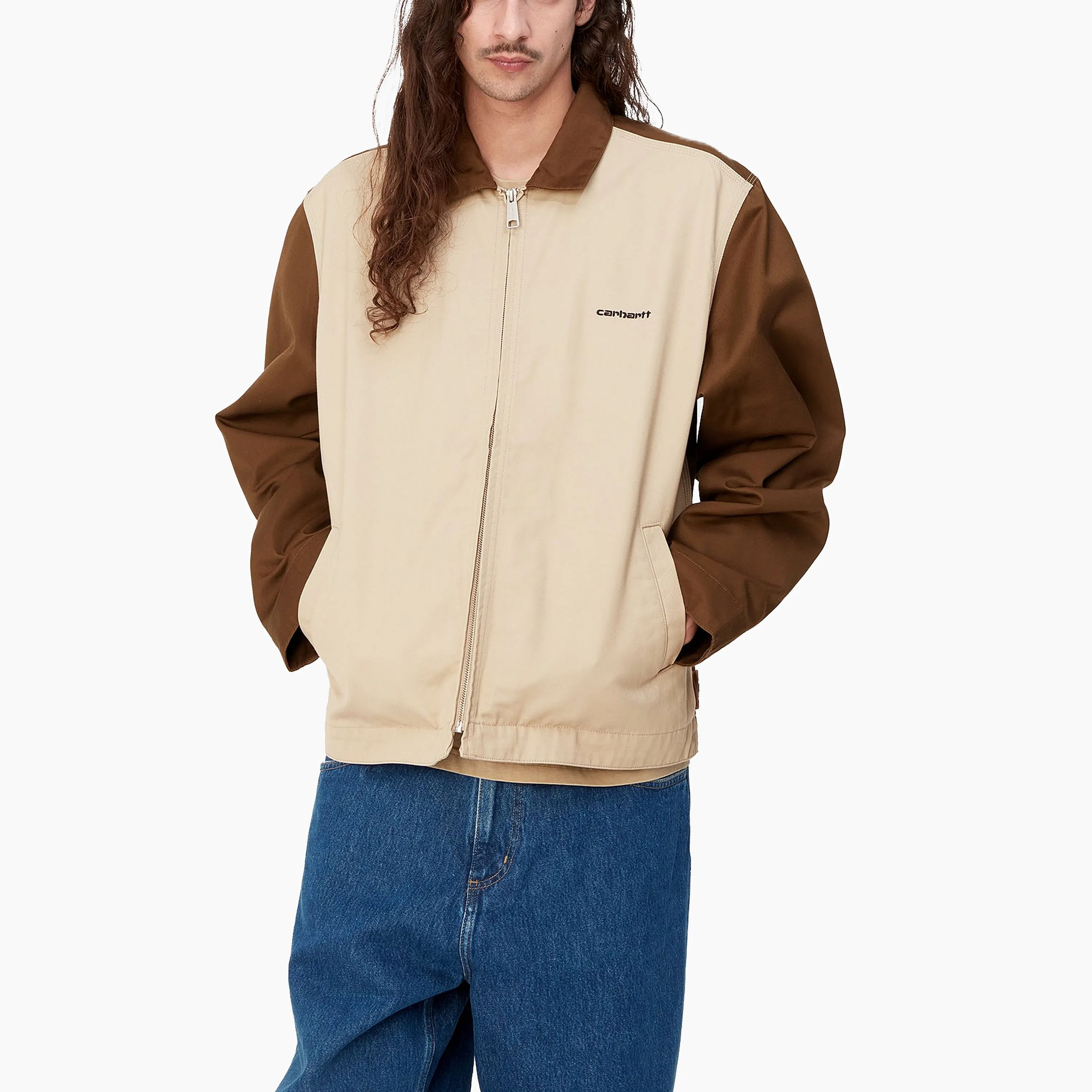 CARHARTT WIP MODULE SCRIPT JACKET LUMBER & WALL ( RGID ) - I032977