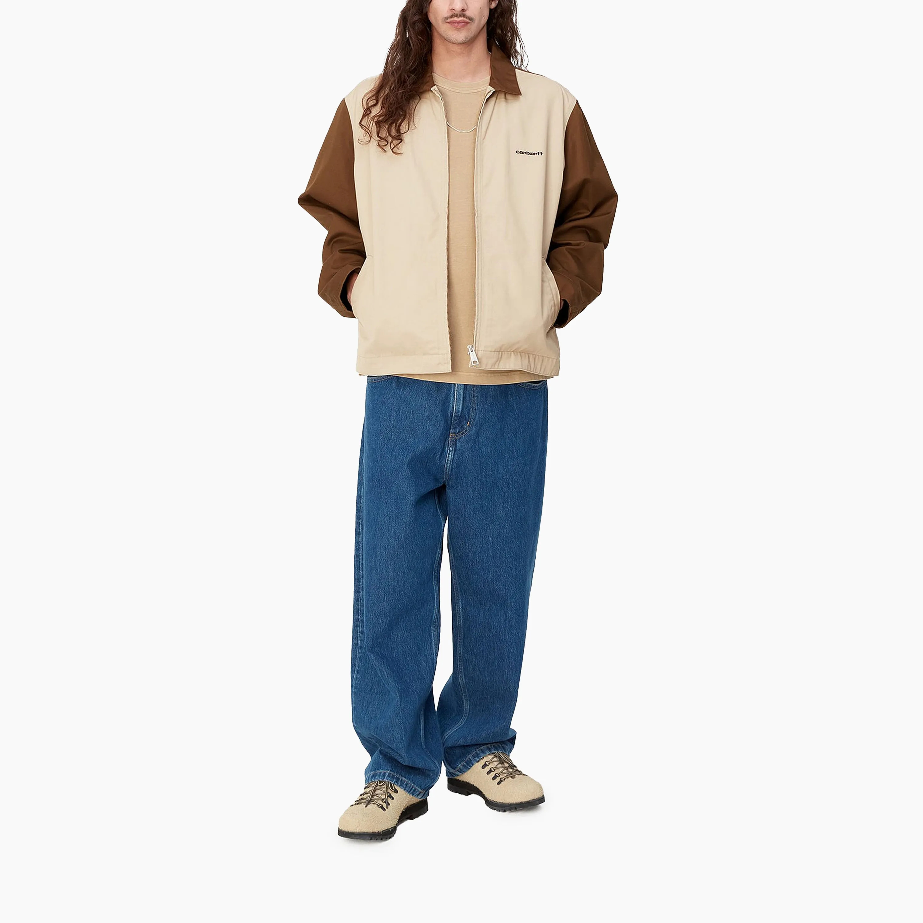 CARHARTT WIP MODULE SCRIPT JACKET LUMBER & WALL ( RGID ) - I032977