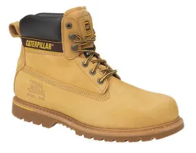 Cat Holton Safety Boots Honey