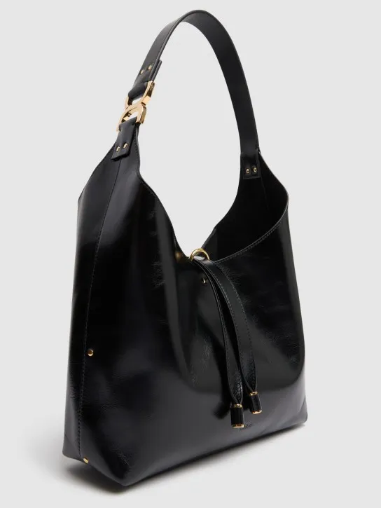 Chloé   Marcie shiny leather tote bag 