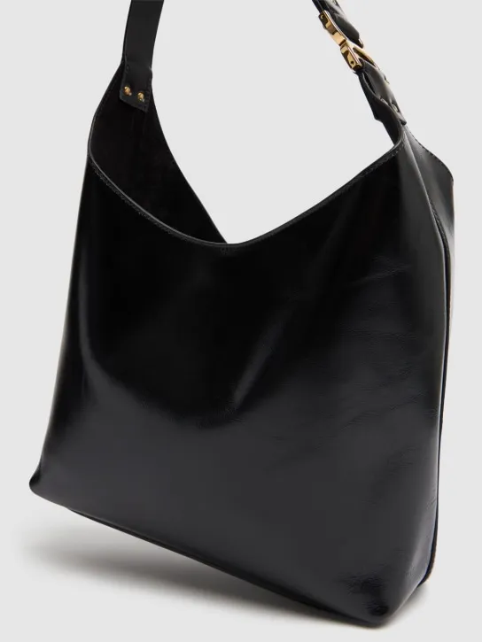 Chloé   Marcie shiny leather tote bag 