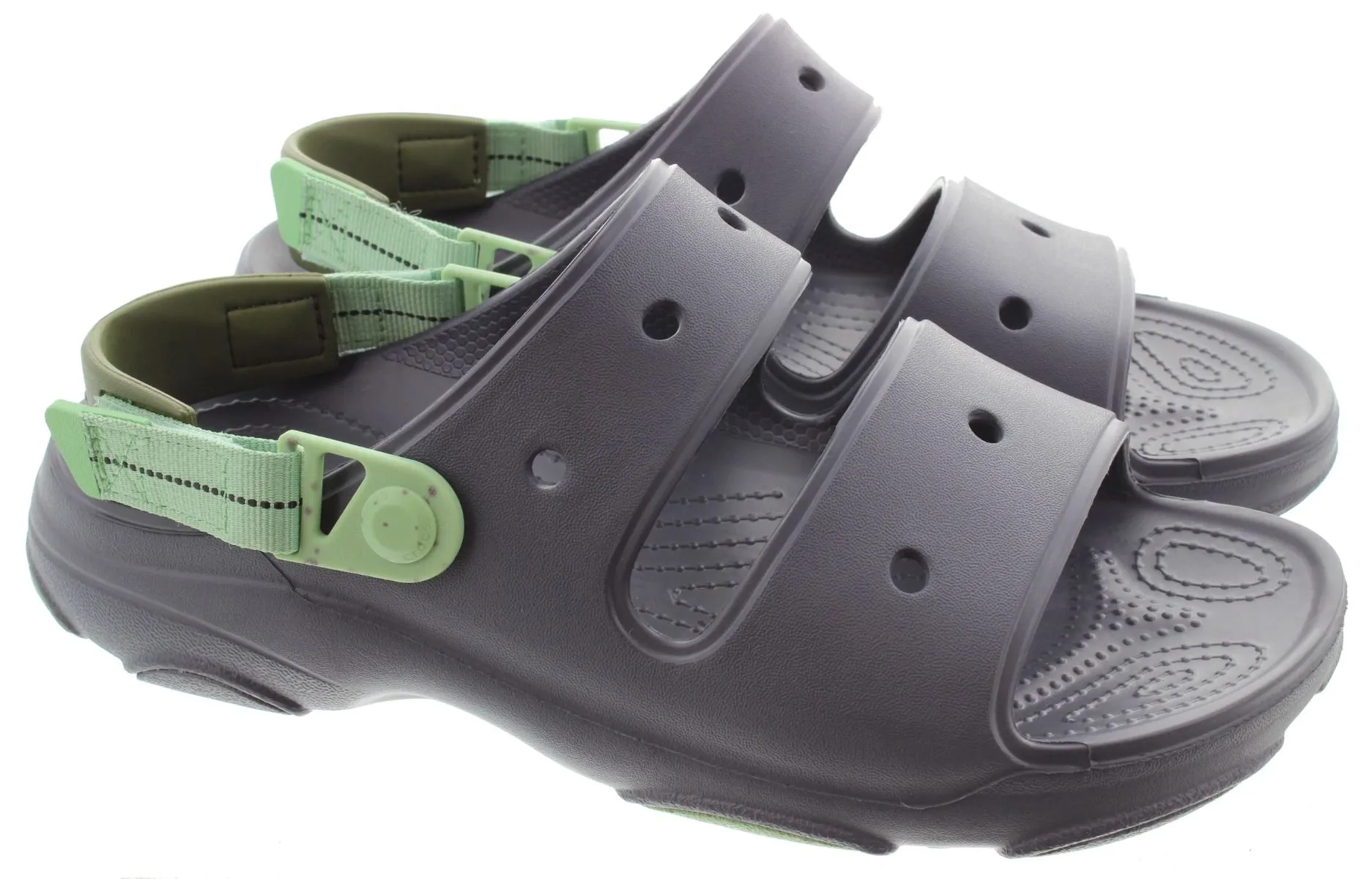 CROCS Mens All Terrain Sandals In Storm