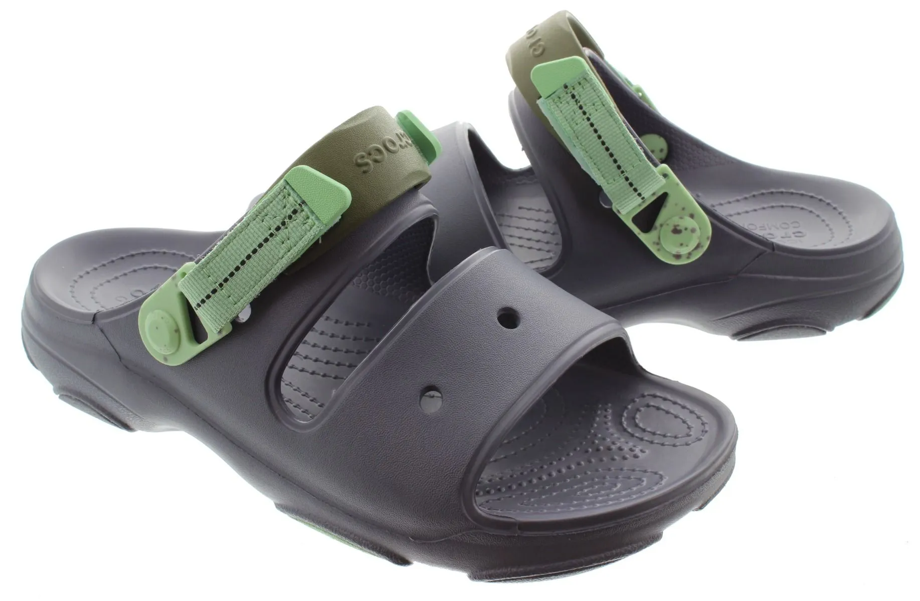 CROCS Mens All Terrain Sandals In Storm