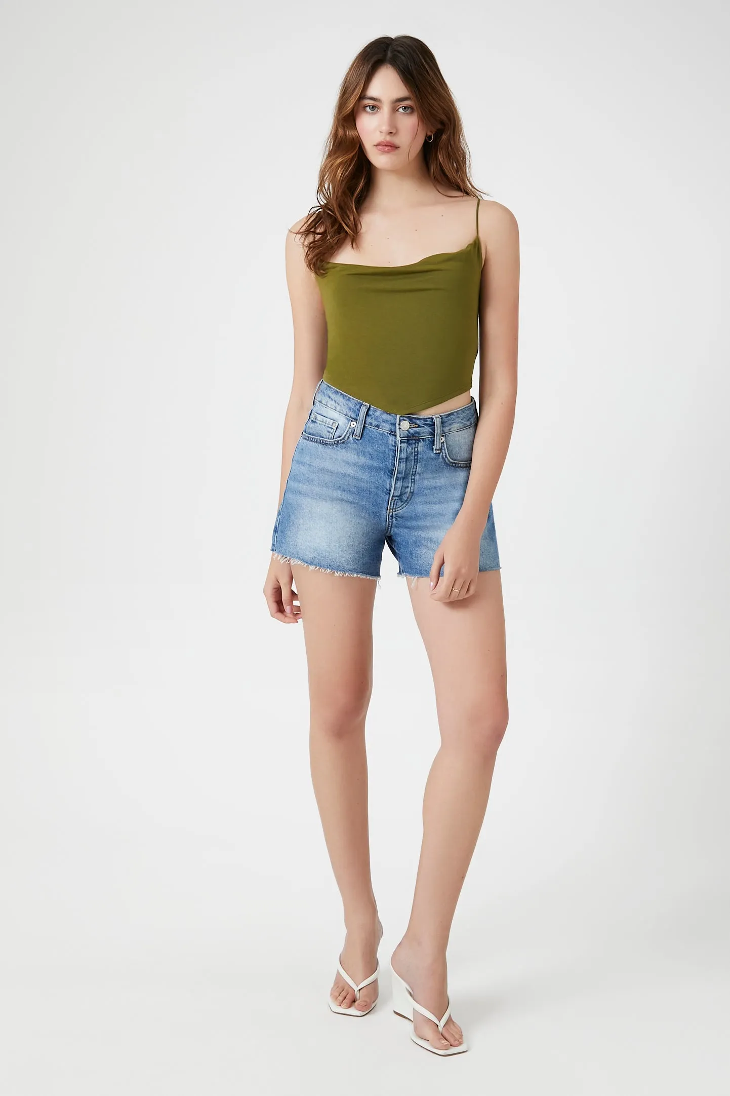 Cropped Cowl Cami