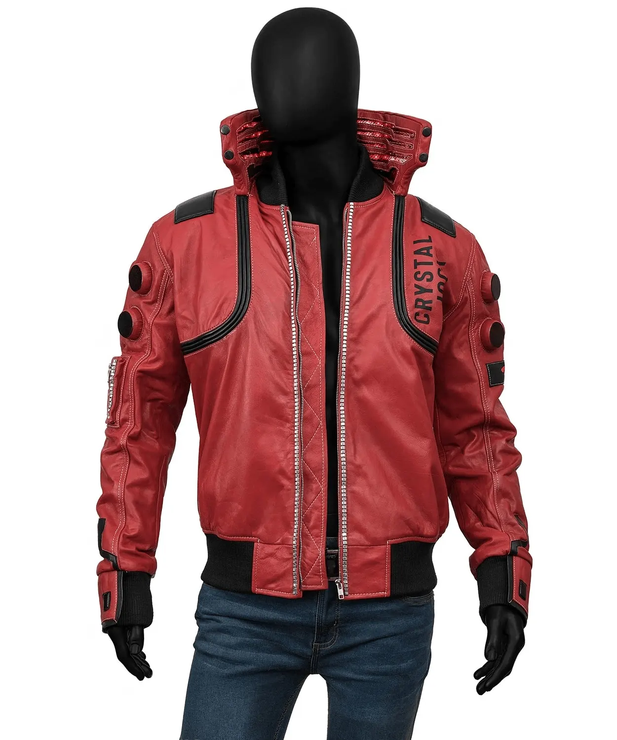 Cyberpunk 2077 Capsule Leather Jacket | William Jacket