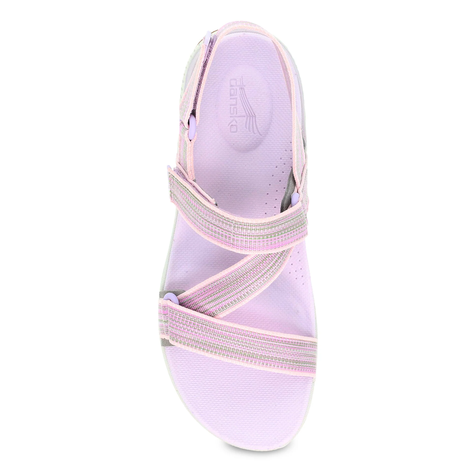 Dansko Women’s Rayna Sandals-Lilac Multi Webbing