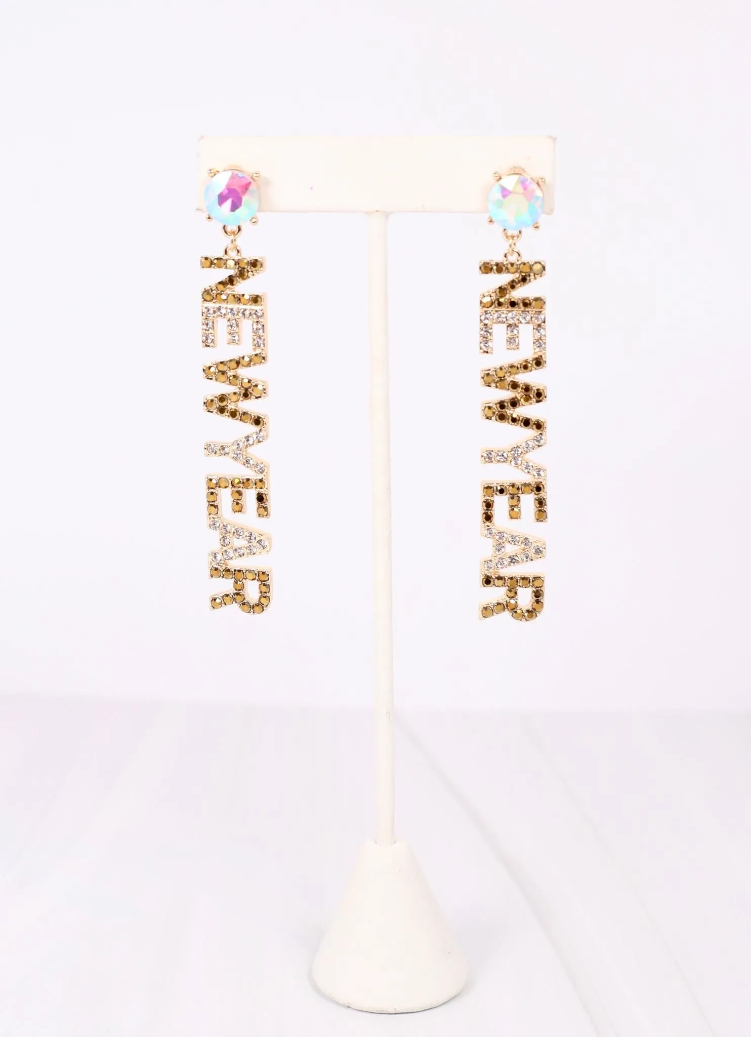 Dazzling New Year Drop Earring GOLD