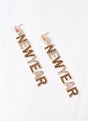 Dazzling New Year Drop Earring GOLD