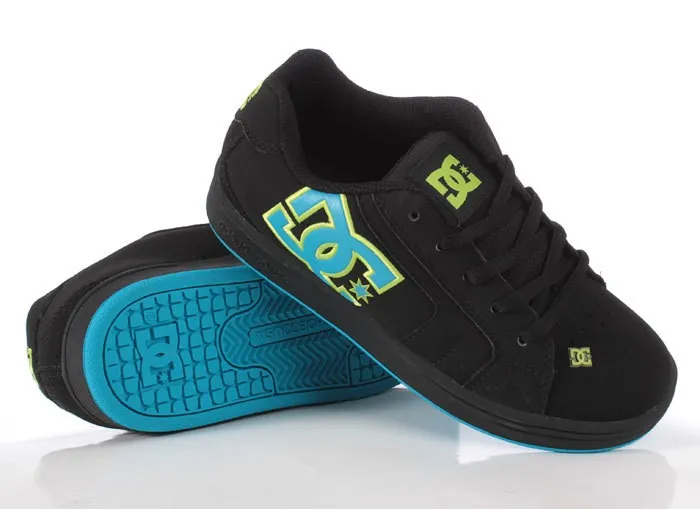 DC Net kids shoes black/turquoise