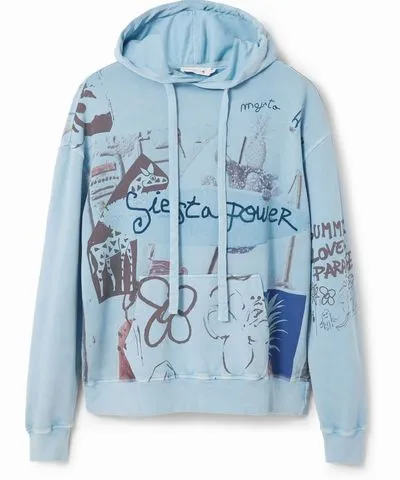 Desigual Collage hoodie