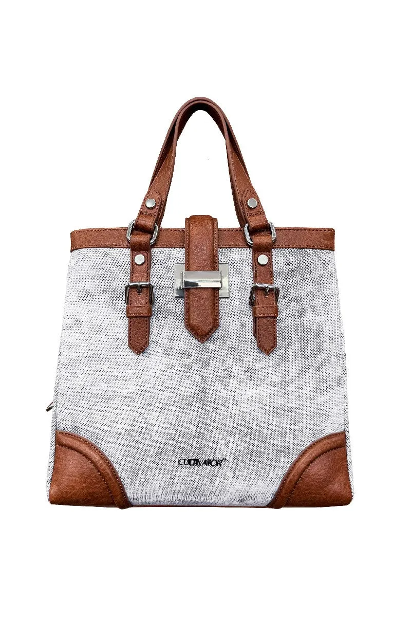 Distressed Logo Tote Bag