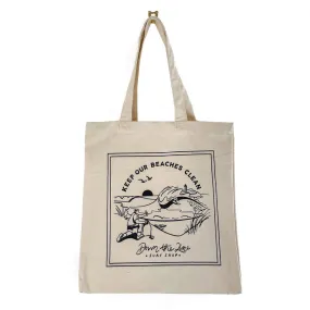 DTL Surf Co. Tote Bag - Natural