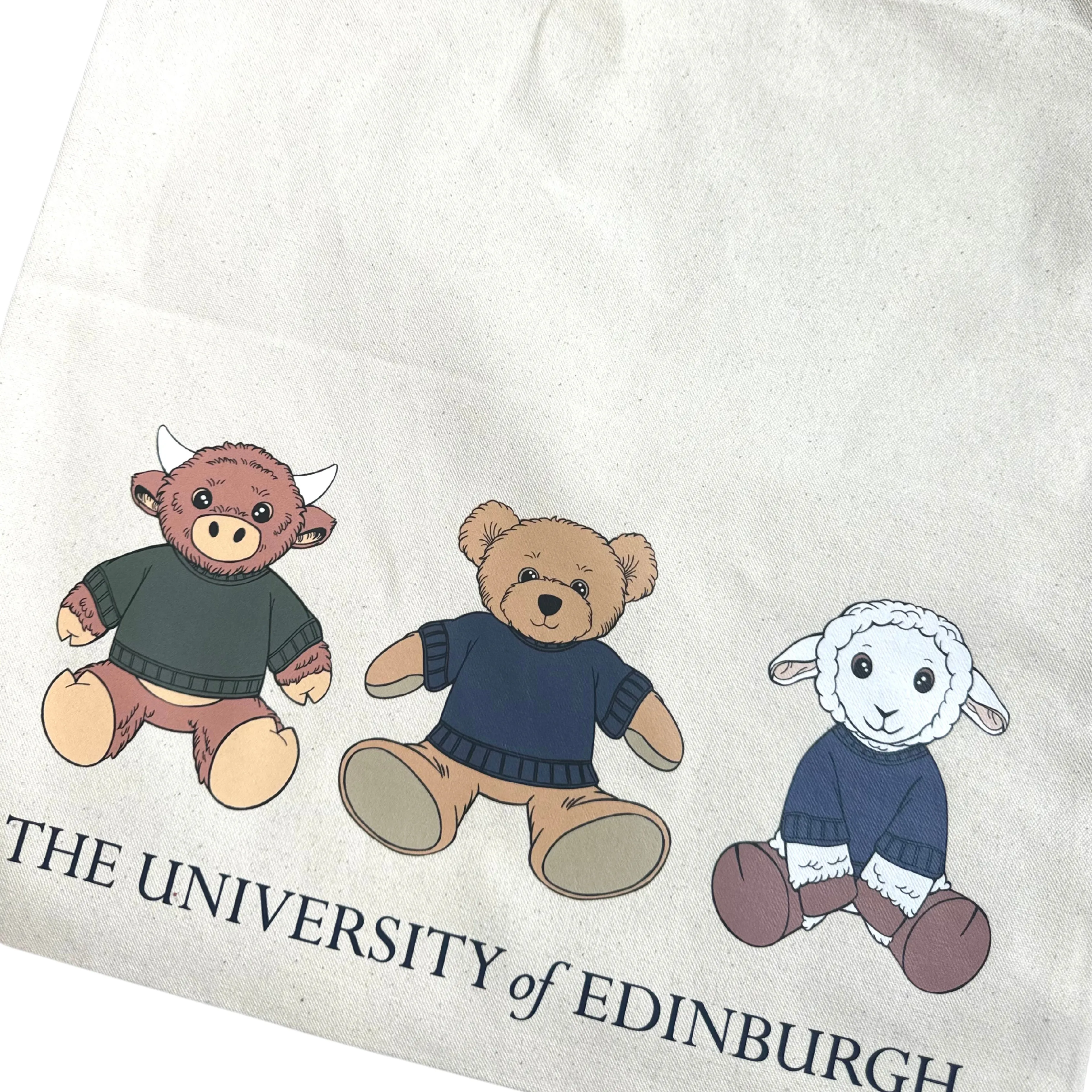 Edinbear and Friends Tote Bag