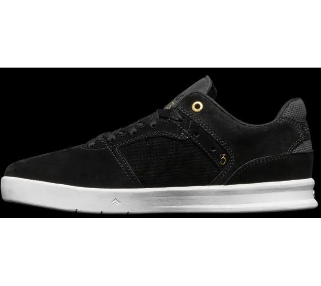 Emerica The Reynolds shoes black/white/gold