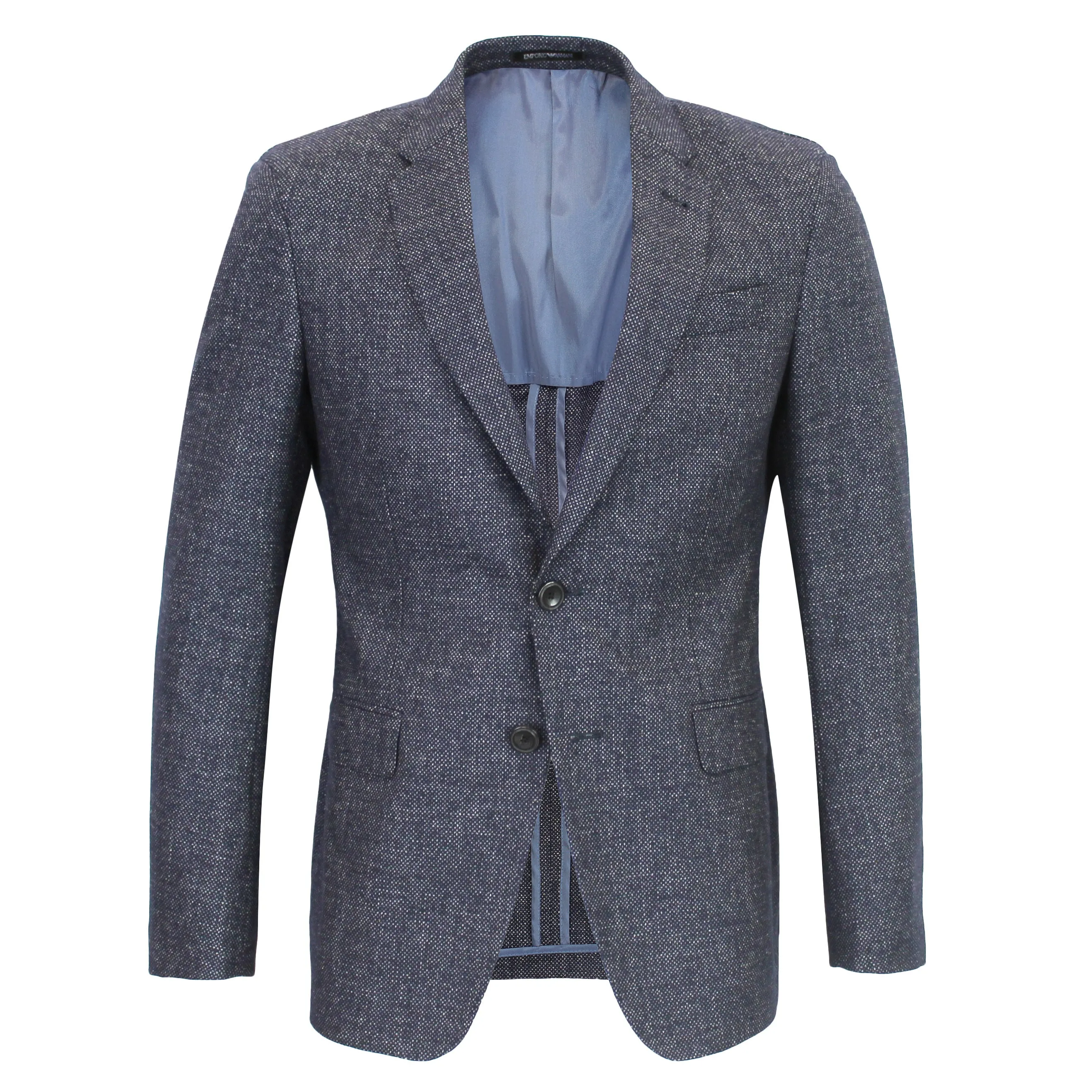 Emporio Armani - Woven Blazer in Navy