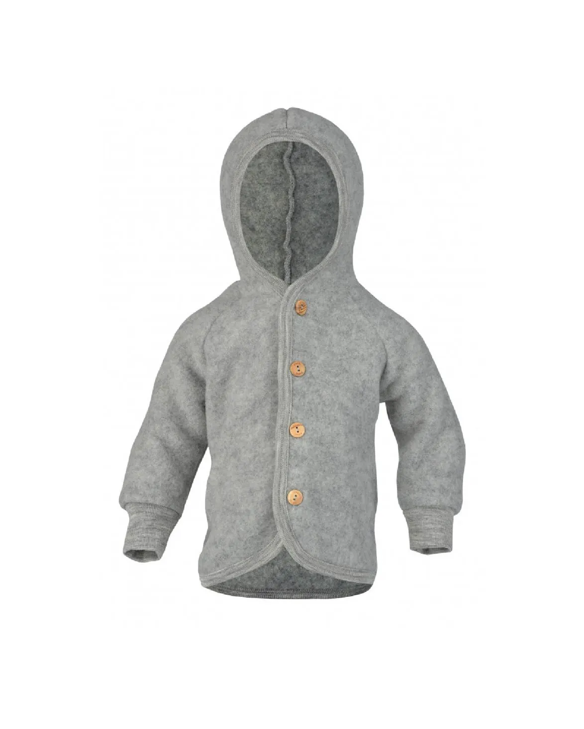 Engel Hooded Jacket Light Grey Melange