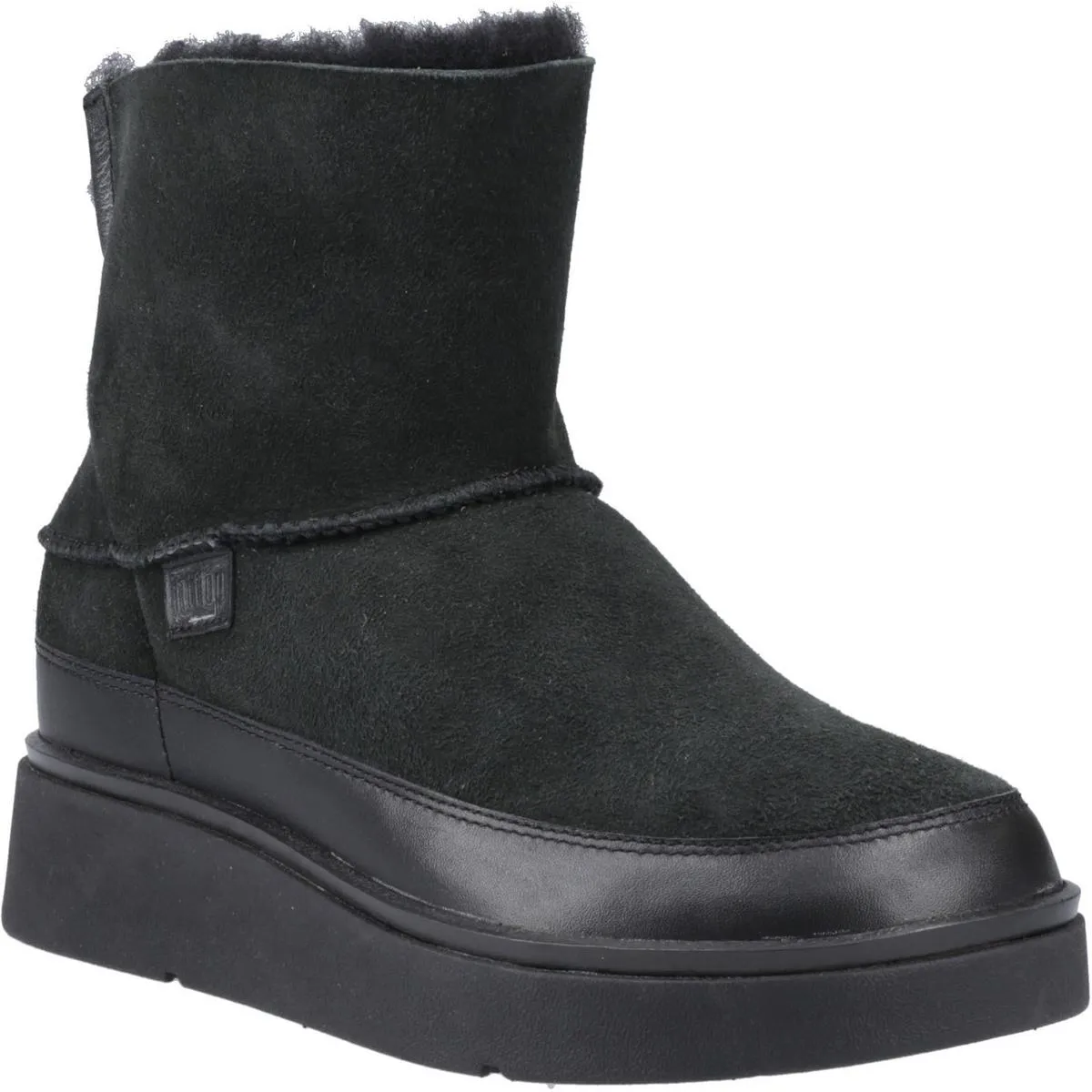 Fitflop Gen-FF Mini Double-Faced Boots All Black