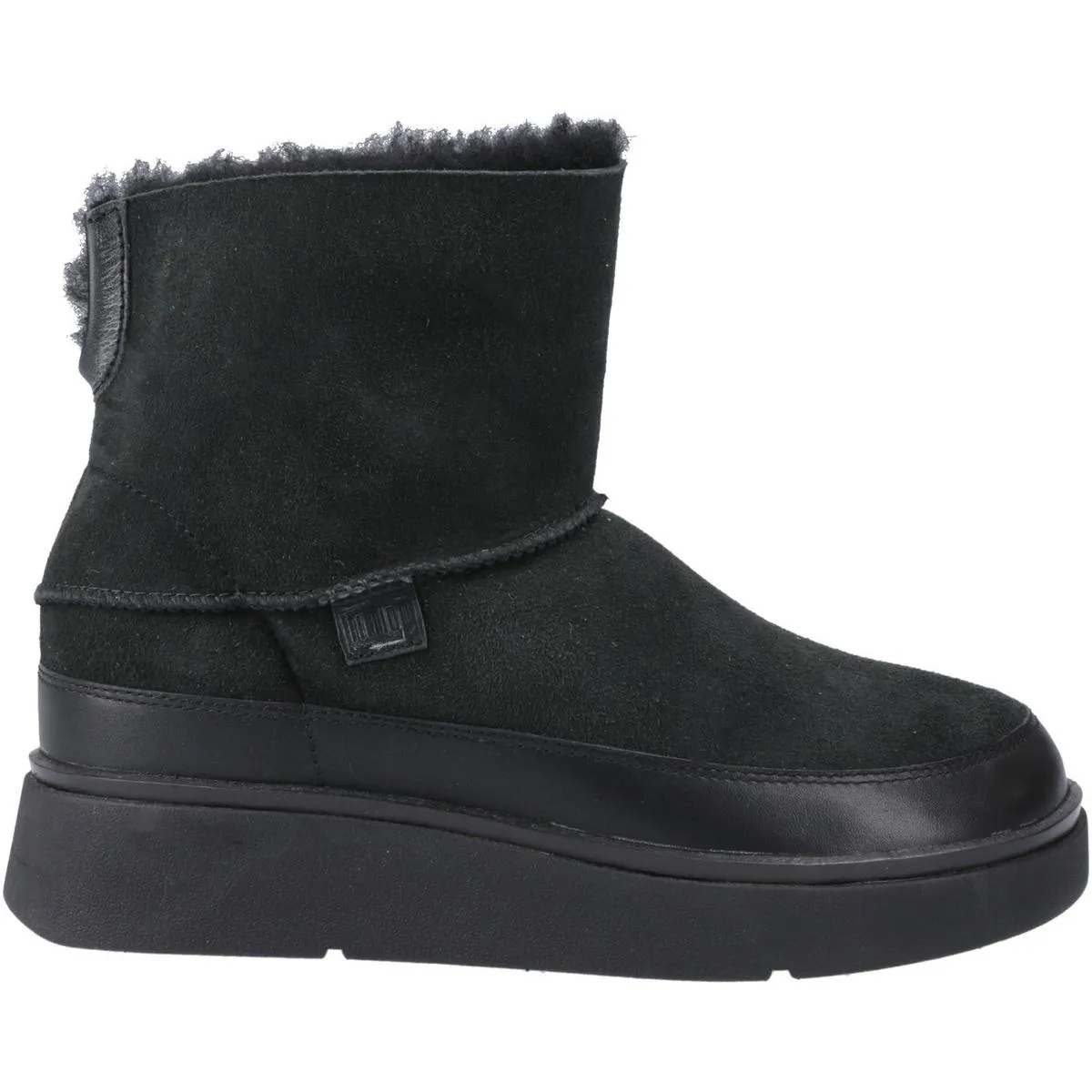 Fitflop Gen-FF Mini Double-Faced Boots All Black