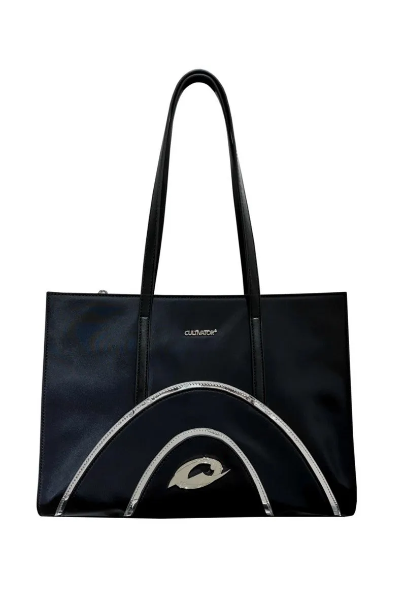 Futuristic Logo Tote Bag