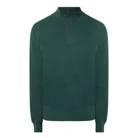 GANT Sacker Half-Zip Sweater - Dark Green