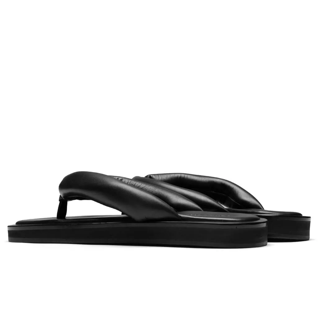 Geta Flip Flops - Black/Black