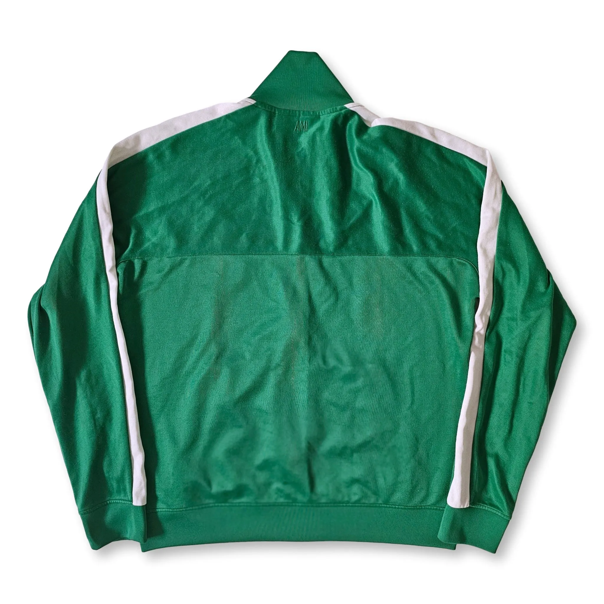 Green AMI Paris track jacket