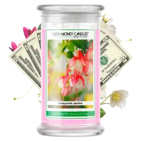 Honeysuckle Jasmine Cash Money Candles Made in USA