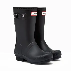 Hunter Original Little Kids Wellington Boots in Black