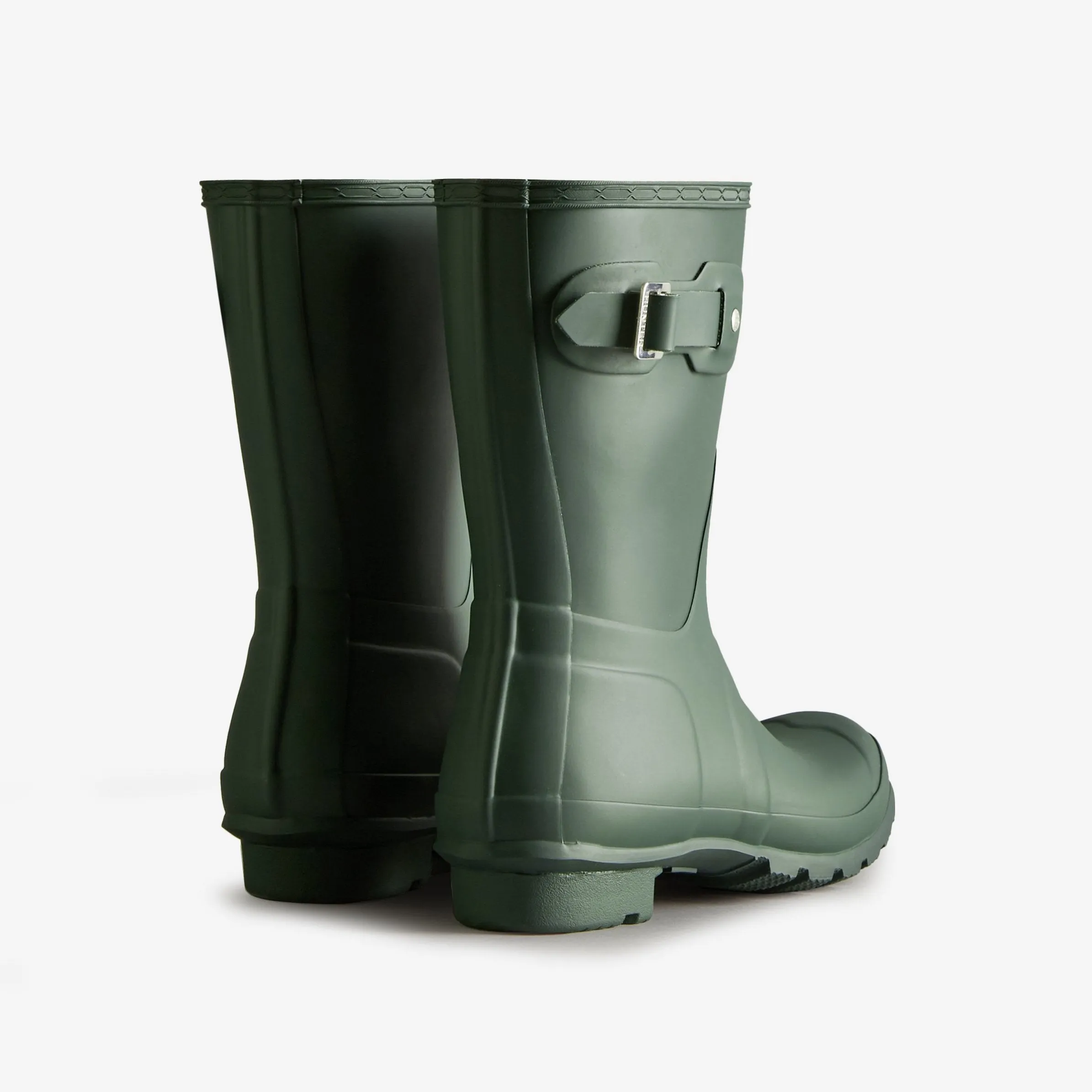 Hunter Women's Original Short Wellington Boots in Hunter Green