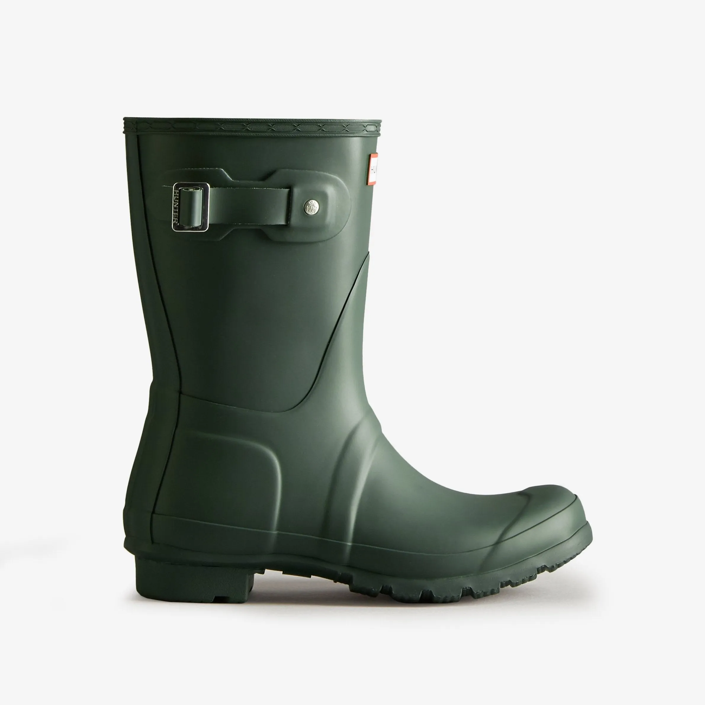 Hunter Women's Original Short Wellington Boots in Hunter Green