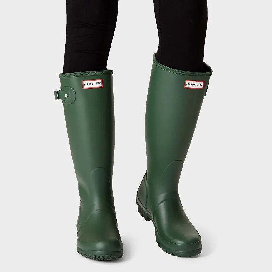 Hunter Women's Original Tall Wellington Boots in Hunter Green