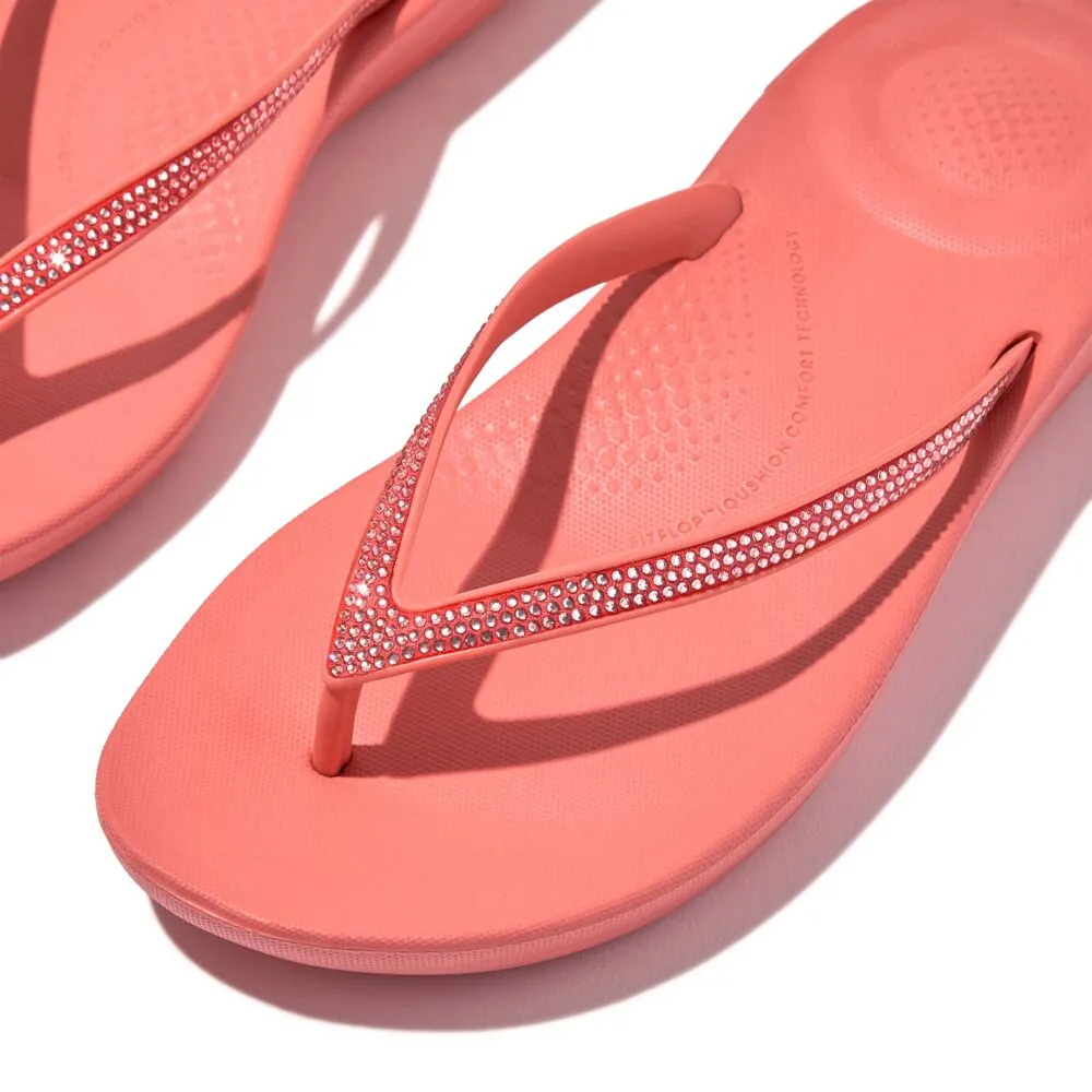 I-Qushion Sparkle Flip Flops