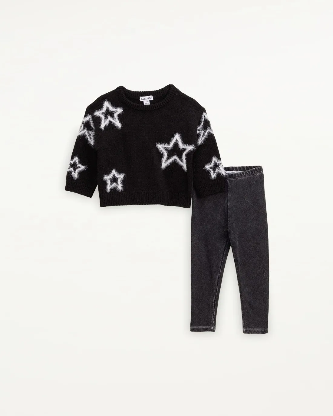 Infant Girl Stardust Sweater Set