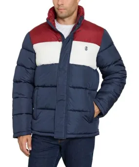 IZOD Men's Colorblock Puffer Jacket