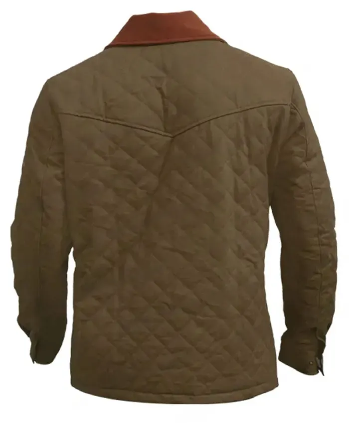 John Dutton Yellowstone Quilted Jacket | William Jacket