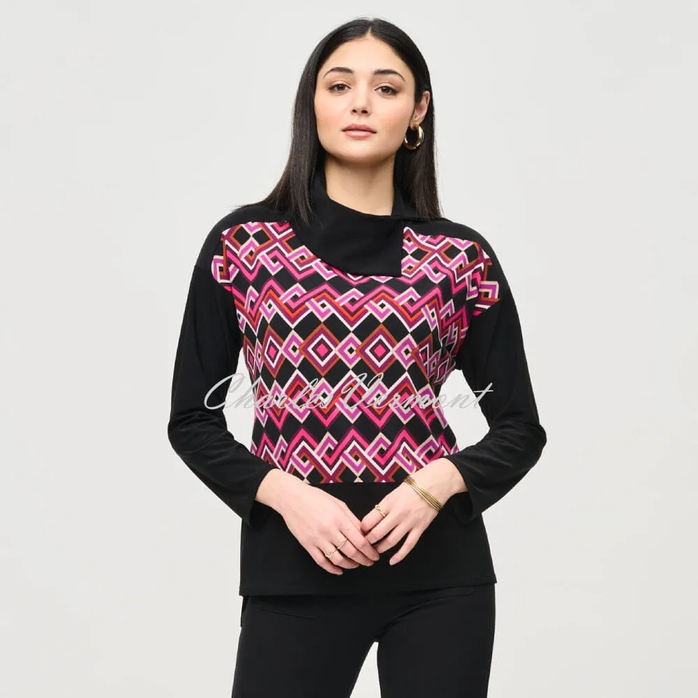 Joseph Ribkoff Geometric Print Tunic Top - Style 243071