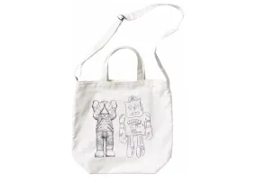 KAWS x Uniqlo Warhol 2Way Tote Bag Black